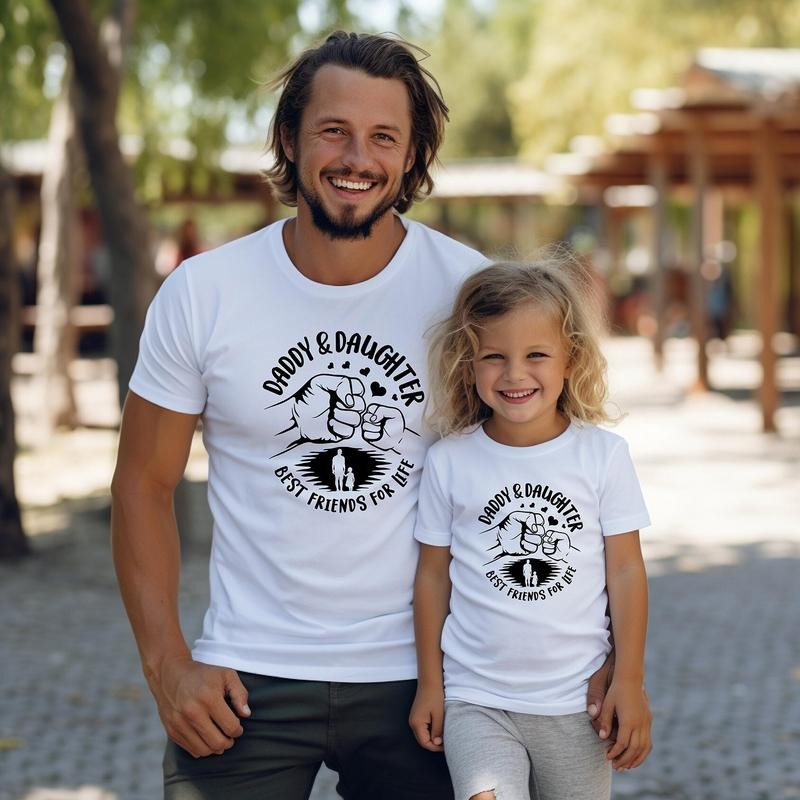 Daddy And Daughter Shirt Father's Day Gift From Daughtermatching Father And Daughter Shirtbest Friends For Life Shirtdaddy And Me Tshirt T-shirt, sweater and Hoodie