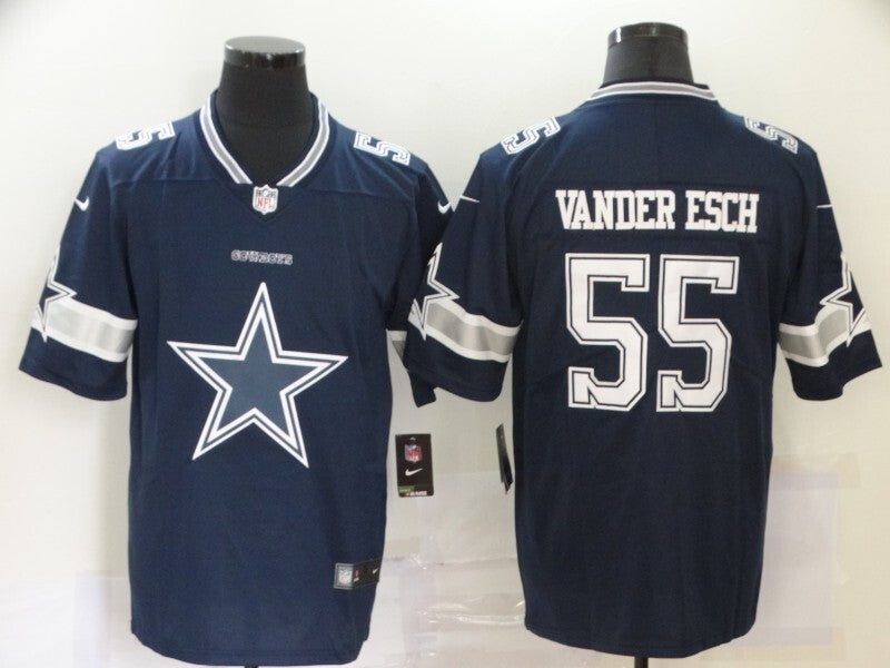 Dallas Cowboys #55 Leighton Vander Esch Big Logo Fashion 130