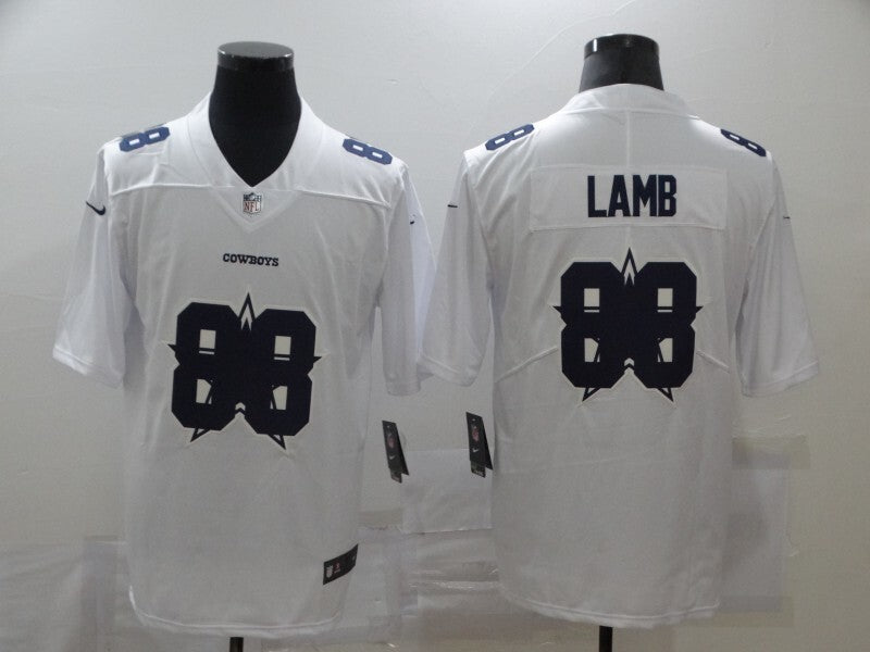 Dallas Cowboys #88 CeeDee Lamb White Shadow Edition 267