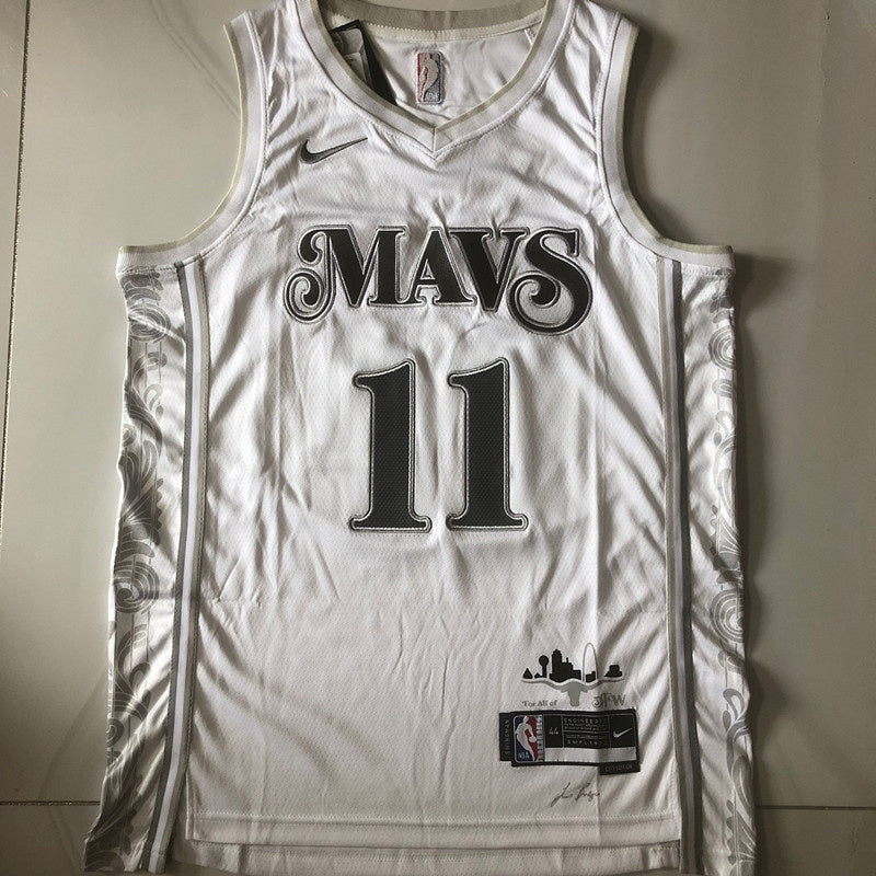 Dallas Mavericks #11 irving 24-25 city authentic jersey white Style 2