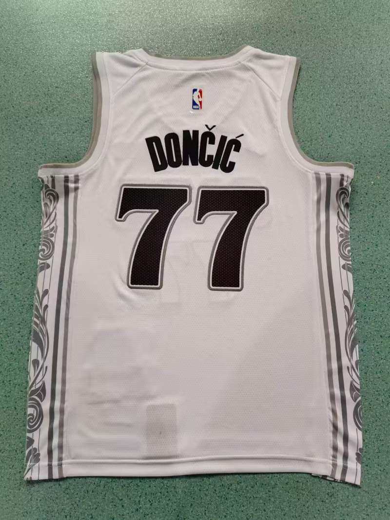 Dallas Mavericks #77 Luka Doncic New Season Mavericks 77 City Edition Style 1