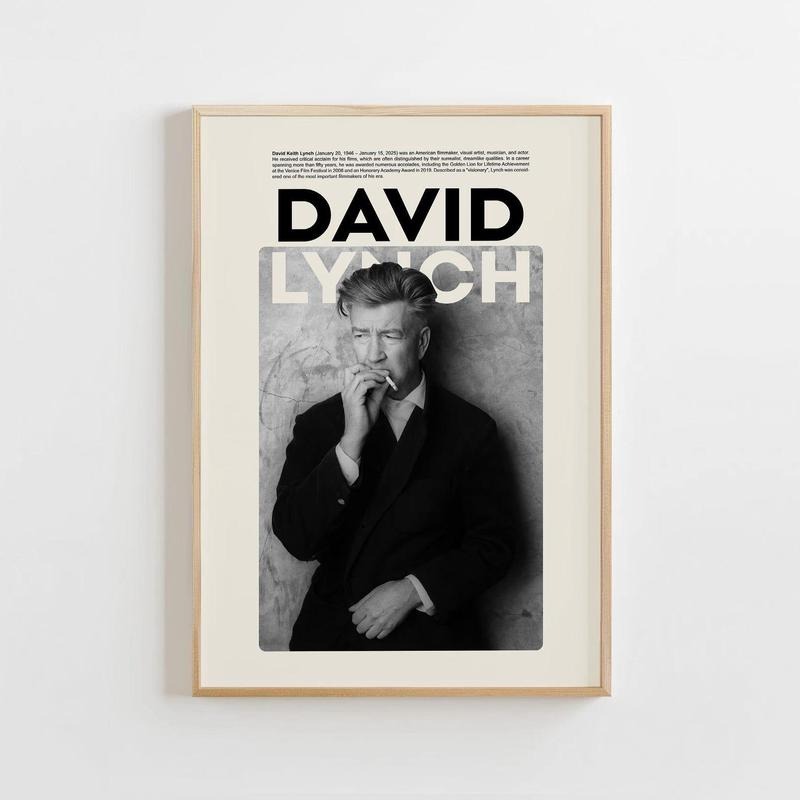 David Lynch Poster, David Lynch Minimalist, David Lynch Print Art, Bedroom art, Gift Poster, David Lynch Posters Analyze listing