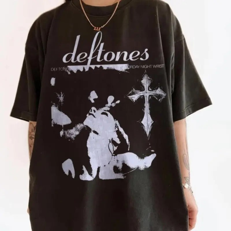 Deftones Adrenaline Cotton shirt, Deftones Short Sleeve Shirt