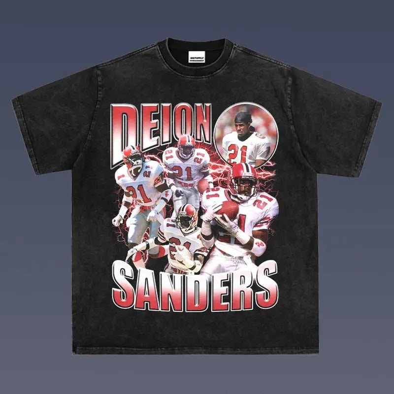 Deion Sanders 2.0 VINTAGE TEE | AMERICAN FOOTBALL | GIFT FOR FAN