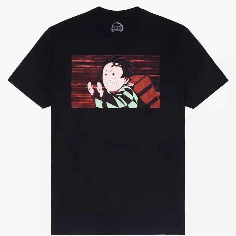 Demon Slayer Kimetsu No Yaiba Chibi Tanjiro Stop T-Shirt Sweatshirt, Hoodie, Comfort Colors
