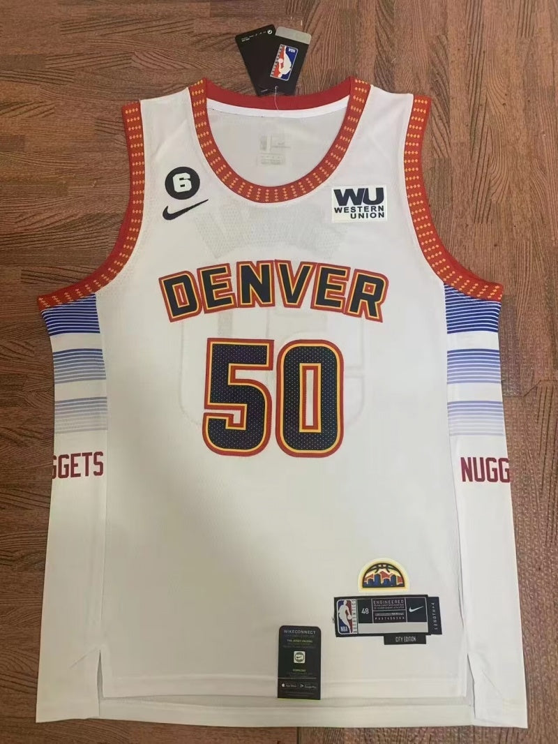 Denver Nuggets #50 Aaron Gordon Nuggets 50 City Edition Style 2