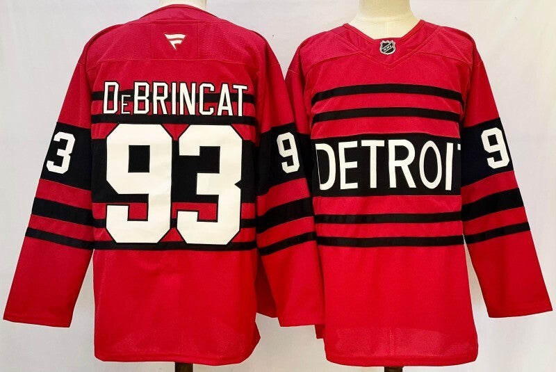 Detroit Red Wings #93 Alex DeBrincat Style 2