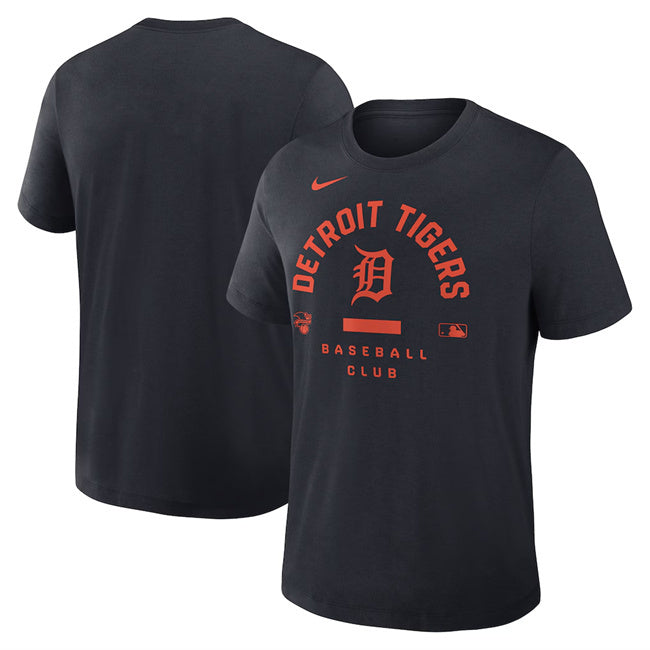 Detroit Tigers Black Collection Early Work Tri-Blend Dri-FIT T-Shirt