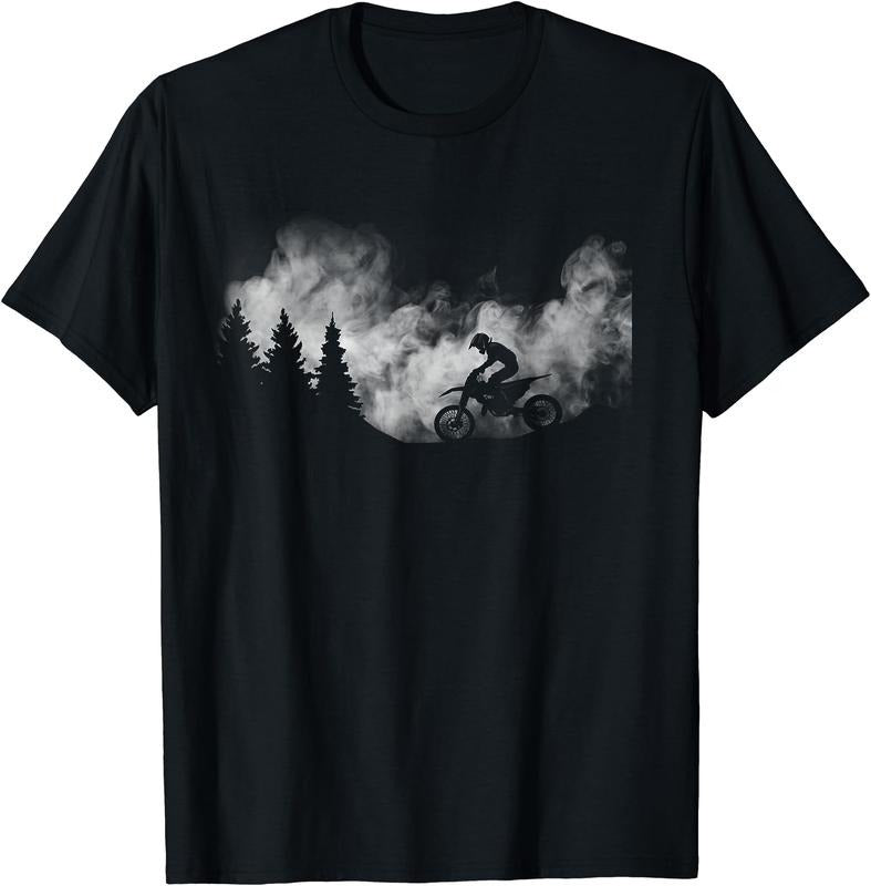Dirt Bike Motocross Apparel - Dirt Bike Motocross Shirt T-Shirt | Unisex Cotton Tee Gift, Crewneck, Short Sleeve