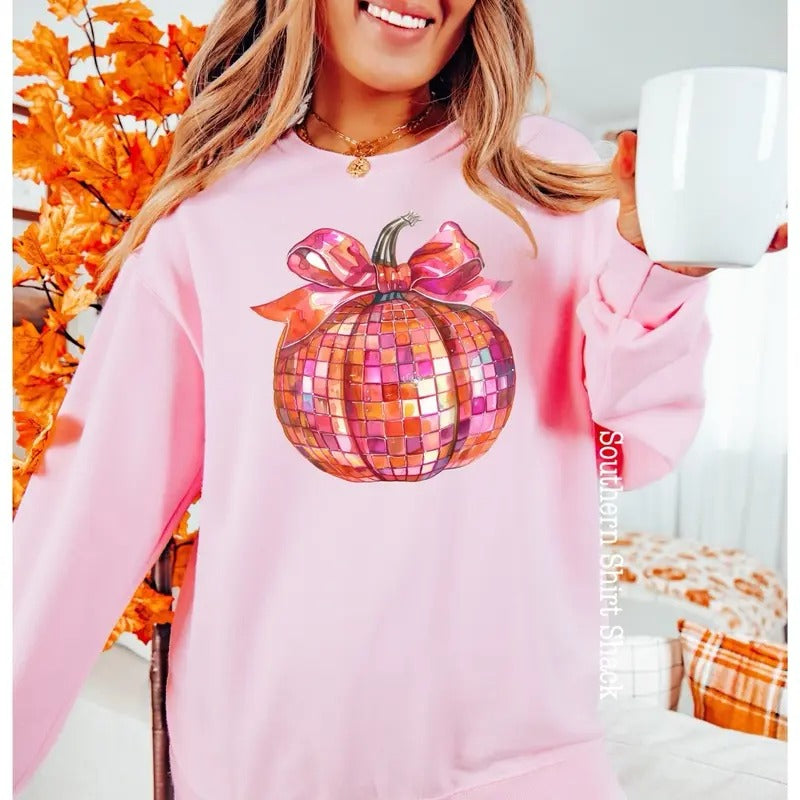 Disco Pumpkin Sweatshirt