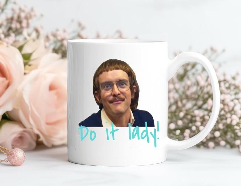 Do It Lady Viral TikTok Mug, Chit Quote Coffee Cup, Funny Motivation Gift for Friends or Coworkers