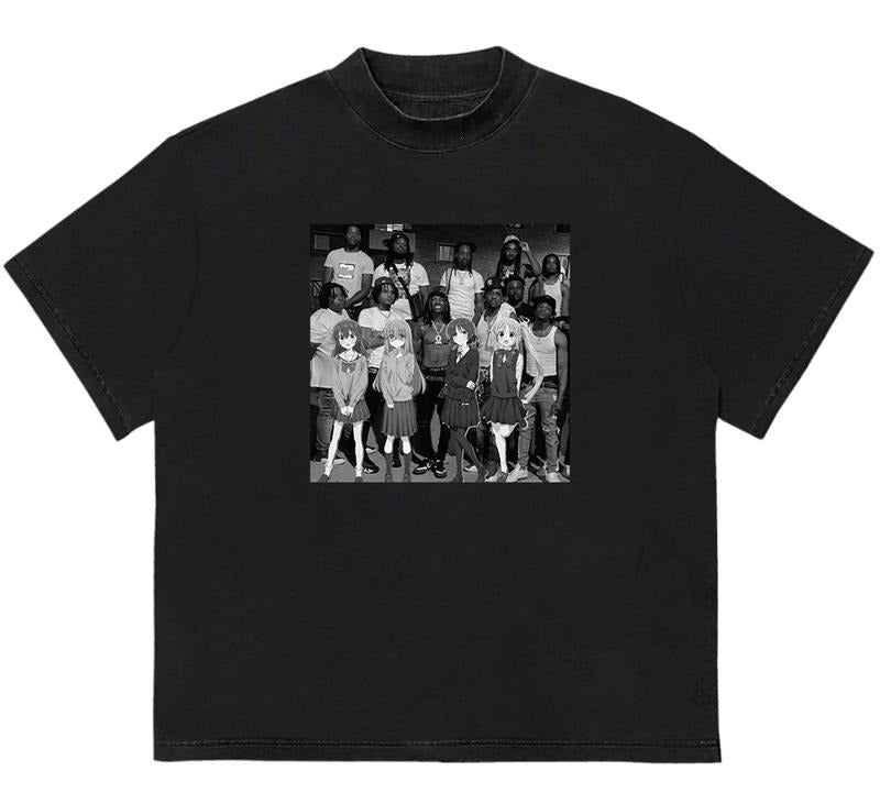 Doki Doki Gang King Von T-Shirt Recycled Cotton Graphic Everyday Graphic Tee