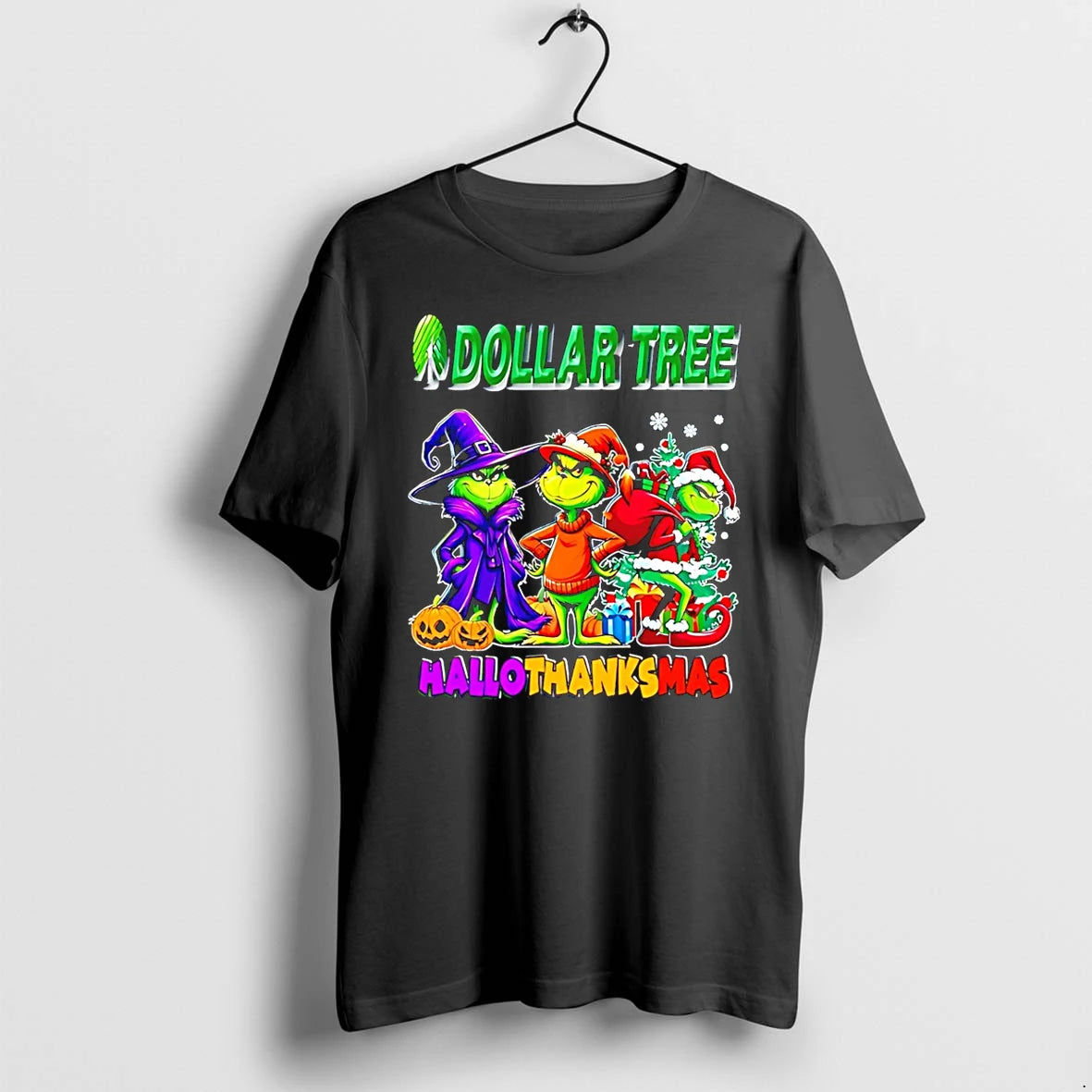 Dollar Tree X Grinch 2025 Halloween Thanksgiving Christmas Tshirts Sweater