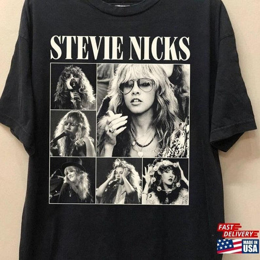 Don't be a Lady be a Legend, Limited Stevie Nicks Retro T-Shirt, Music Concert, Gift For Women and Man Unisex Shirts