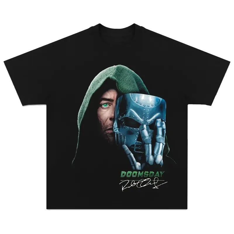 Dr Doom Shirt Movie Vintage Graphic Tee Shirt for Men Women