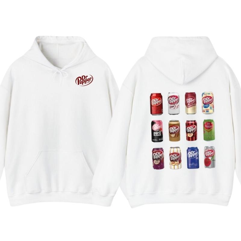 Dr.pepper Full Cans Vibes Hoodie T-Shirt, Hoodie - Dr.Pepper Casual Graphic Tee Cotton Clothing, Hoodie For Men And Women, Trendy Cutes Hoodie Dr.Pepper Merch real fashion