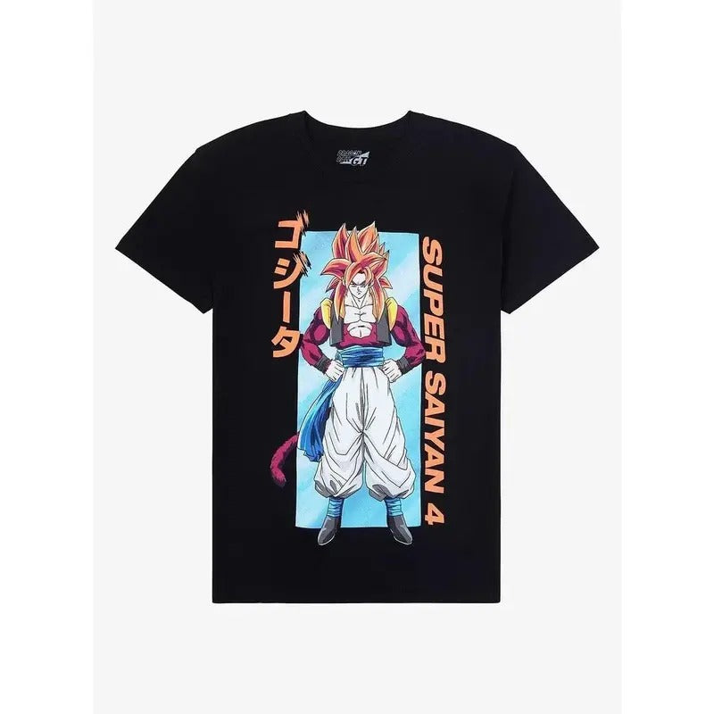 Dragon Ball 4 SSJ4 Fighter Unisex Tshirt Up to size 4XL Up to size 4XL Sweatshirt, Hoodie, Comfort Colors