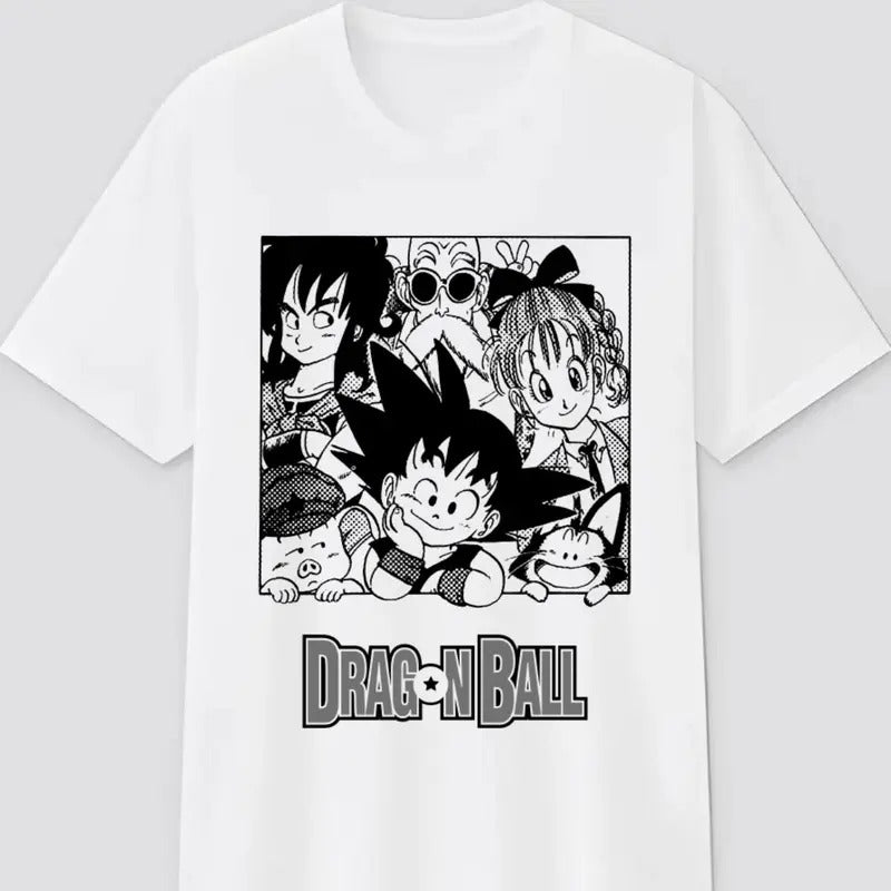 Dragon Ball Anime T-shirt & Sweatshirt, Goku And His Friends Graphic Tee, Anime & Manga Gifts essentials fear Cotton Menswear Sweatshirt, Hoodie, Comfort Colors