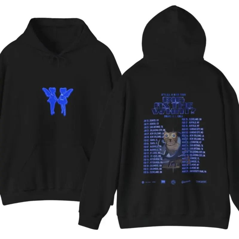 Drakke For All The Dogs Scary Hours Edition Album Cover Hoodie It's All A Blur Big As The What Tour 2024 Unisex Hoodie Classic Menswear Sweatshirt