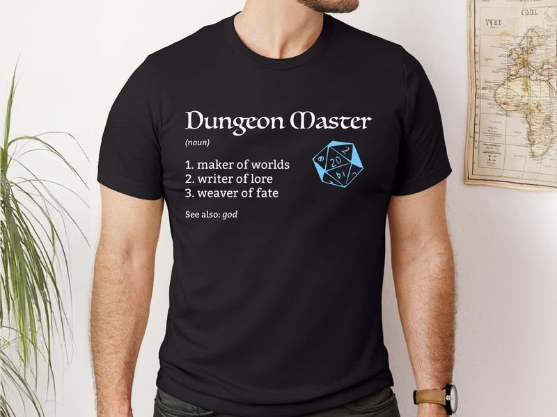 Dungeon Master Shirt Definition | DnD DM Gift Shirt | Dungeons and Dragon Shirt