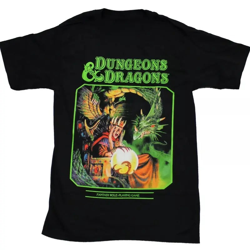Dungeons & Dragons Mens T-Shirt Dragons of Dreams Dragonlance, Graphic Tee, Unisex Clothing Womenswear