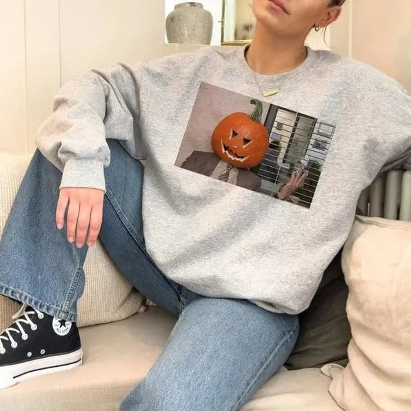 Dwight Pumpkin Head T-Shirt, Funny Office Shirt, Dwight Pumpkin Head T-shirt, Funny Halloween Shirt, Trending Shirt