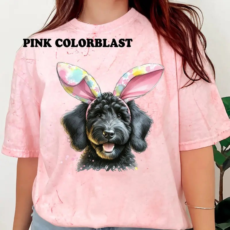 Easter Black Doodle Shirt ~ Unisex Apparel Relaxed Fit Printed In The USA Clothing Womenswear Casual Comfort Cotton Top Athletic Boho Chic
