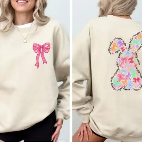 Easter Shirt, Happy Easter Sweatshirt, Coquette Easter Shirts, Easter Shirt for Kids, Easter T Shirt for Women