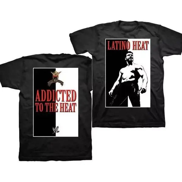 Eddie Guerrero WWE Latino Heat Graphic 2 Sides T-Shirt, Eduardo Gory Guerrero Llanes Addicted to The Heat Shirt, American WWE Professional Wrestler Fan Gift For Men Women Unisex Tee, Crew Neck SweatShirt, Hoodie