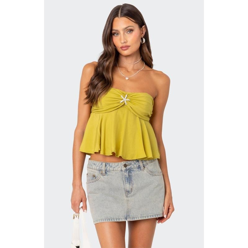 Edikted Women's Starfish Strapless Top
