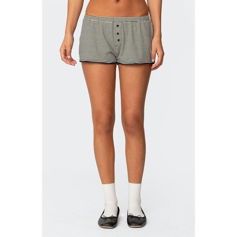 Edikted Women's Suzy Striped Shorts