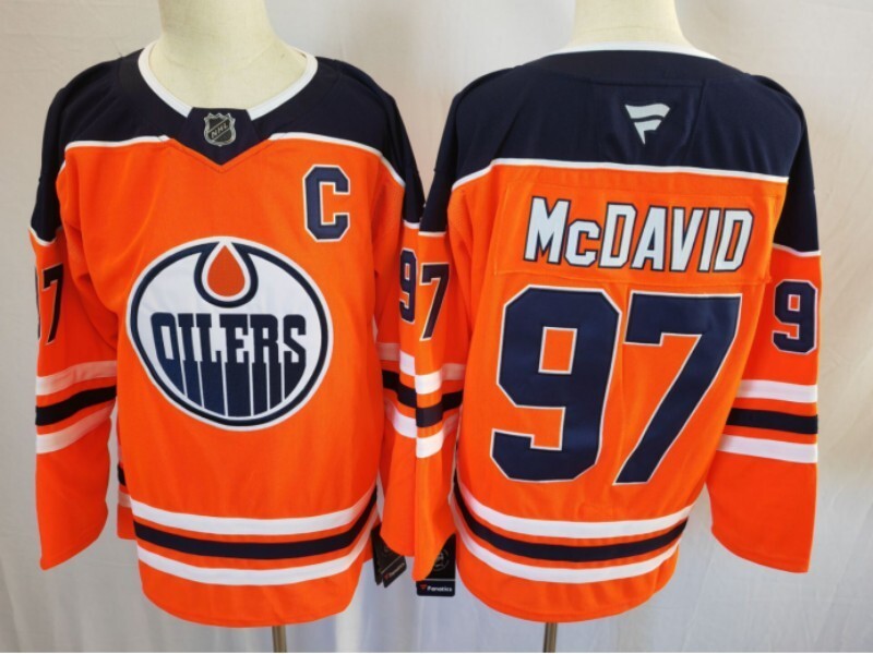 Edmonton Oilers #97 Connor McDavid Oilers Style 1