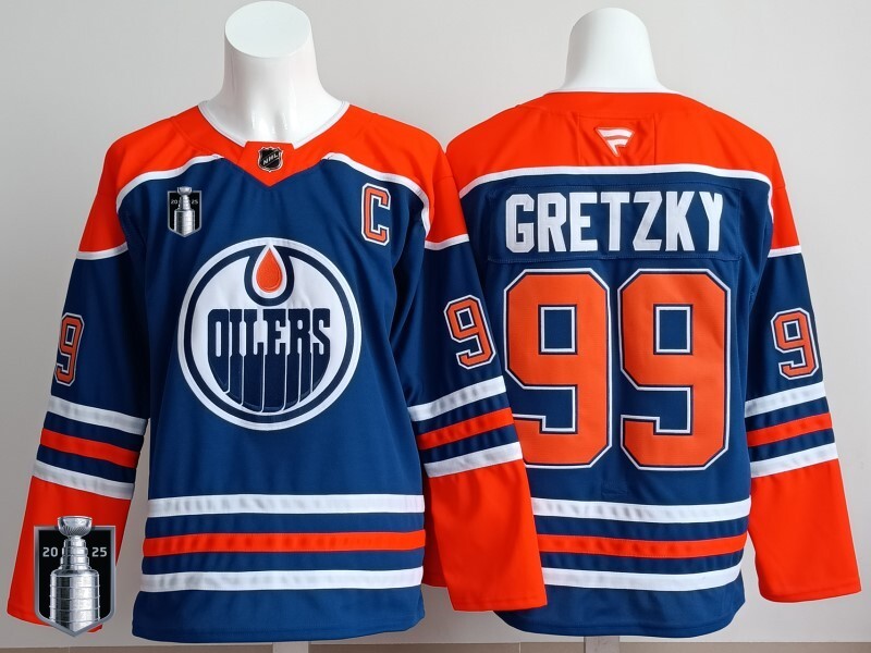 Edmonton Oilers #99 Wayne Gretzky Oilers Champion Edition Style 4