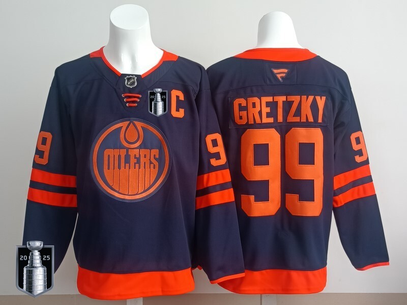 Edmonton Oilers #99 Wayne Gretzky Oilers Champion Edition Style 8