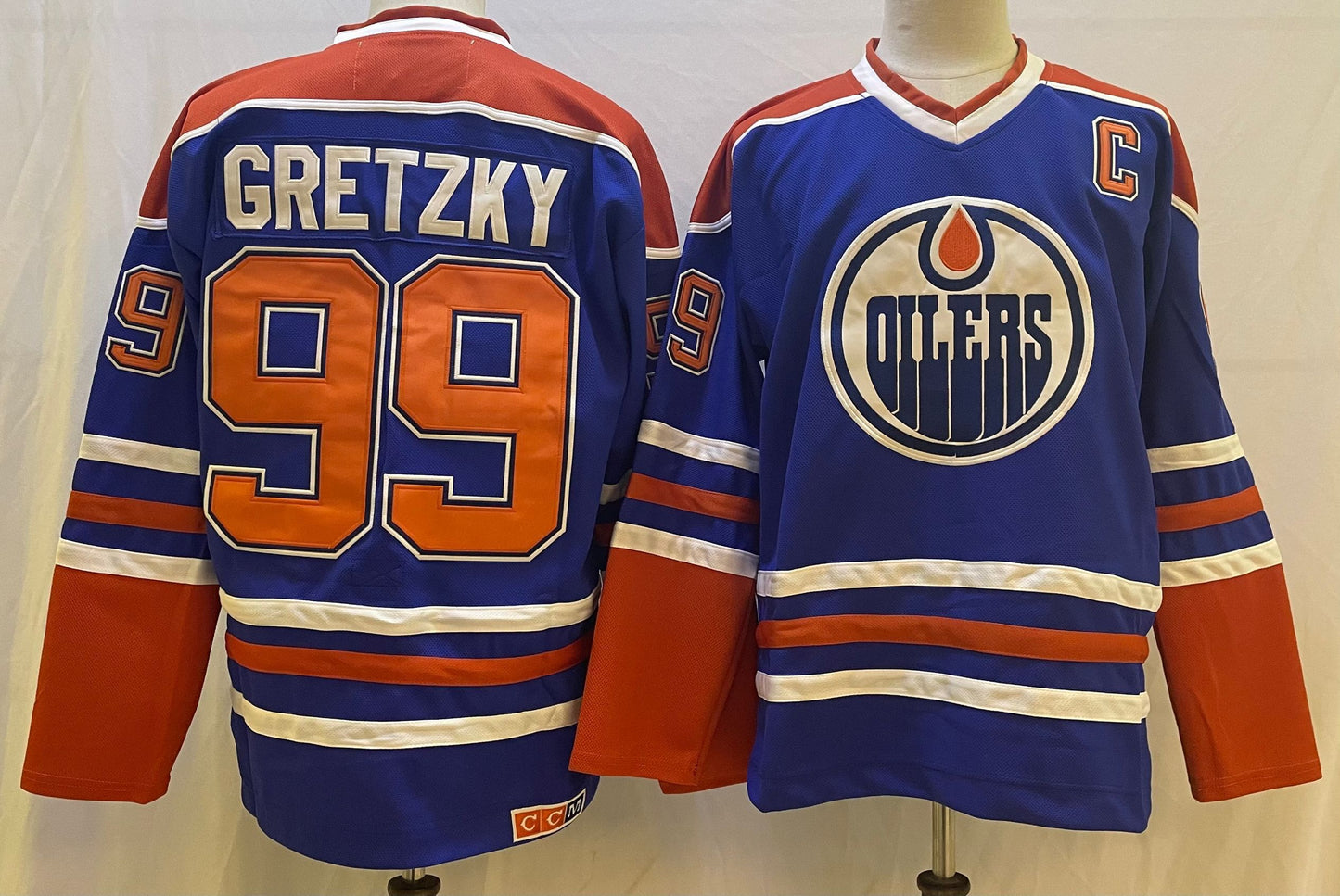 Edmonton Oilers #99 Wayne Gretzky Style 3