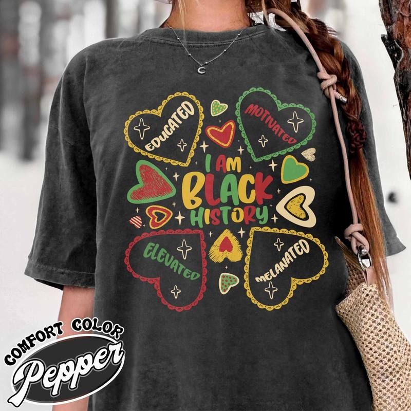 Educated Motivated Elevated Shirt, Black History Shirt, Black Pride Shirt, Black Women Shirt, Human Rights Shirt, Black Lives Matter Shirt