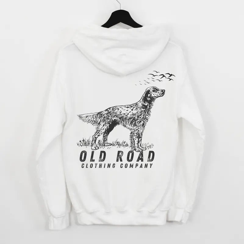 English Setter T-shirt Bird Hunting T-shirt Bird Dog Shirt Gifts For Hunters Working Setter Dog English Setter Hoodie Crewneck - Sweatshirt - Hoodie - Tshirt Sweatshirt, Hoodie, Comfort Colors