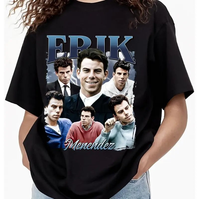 Erik Menendez Shirt, Lyle and Erik Menendez Tshirt, Erik Graphic Tee, Menendez Brothers Shirt Menswear Streetwear Crewneck
