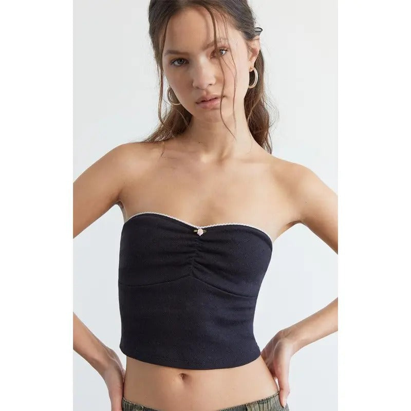 Est. PAC 1980 Women's Aria Pointelle Tube Top