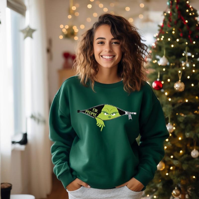 Ew People Sweatshirt, Funny Christmas Shirt, Christmas Hoodie, Holiday Season Crewneck, Christmas Sweatshirt, Xmas Hoodie, Christmas Family Matching Clothings