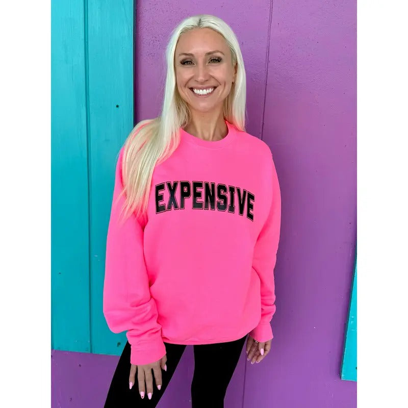 Expensive Pink Sweatshirt