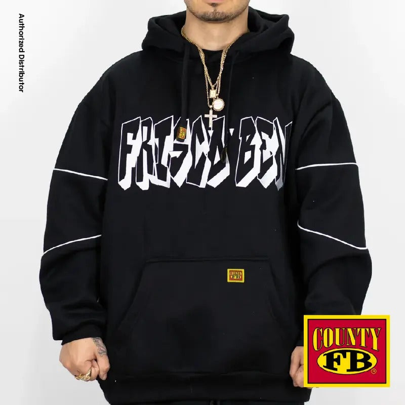 FB COUNTY Men's Graffiti Graphic Hoodie Heavyweight Pullover Designed Hoodie with 2 Pockets Oversized Comfy Fleece Hoodie Hip Hop Harem Menswear Coats Casual