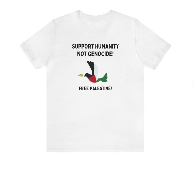 FREE PALESTINE SHIRT, All profits from this shirt will be donated to Doctors Without Borders and their efforts in Gaza, Stop The Genocide Menswear Underwear