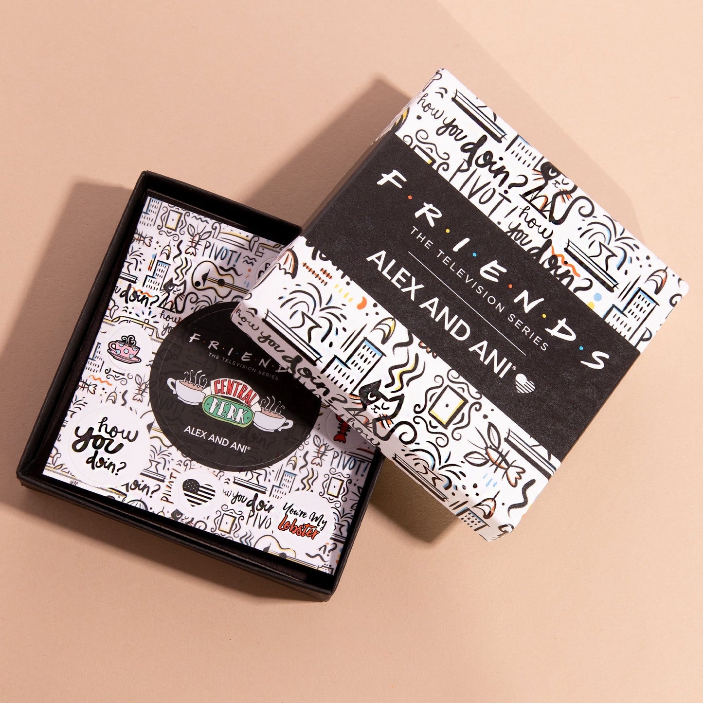 FRIENDS™ Holiday Armadillo Charm Bangle