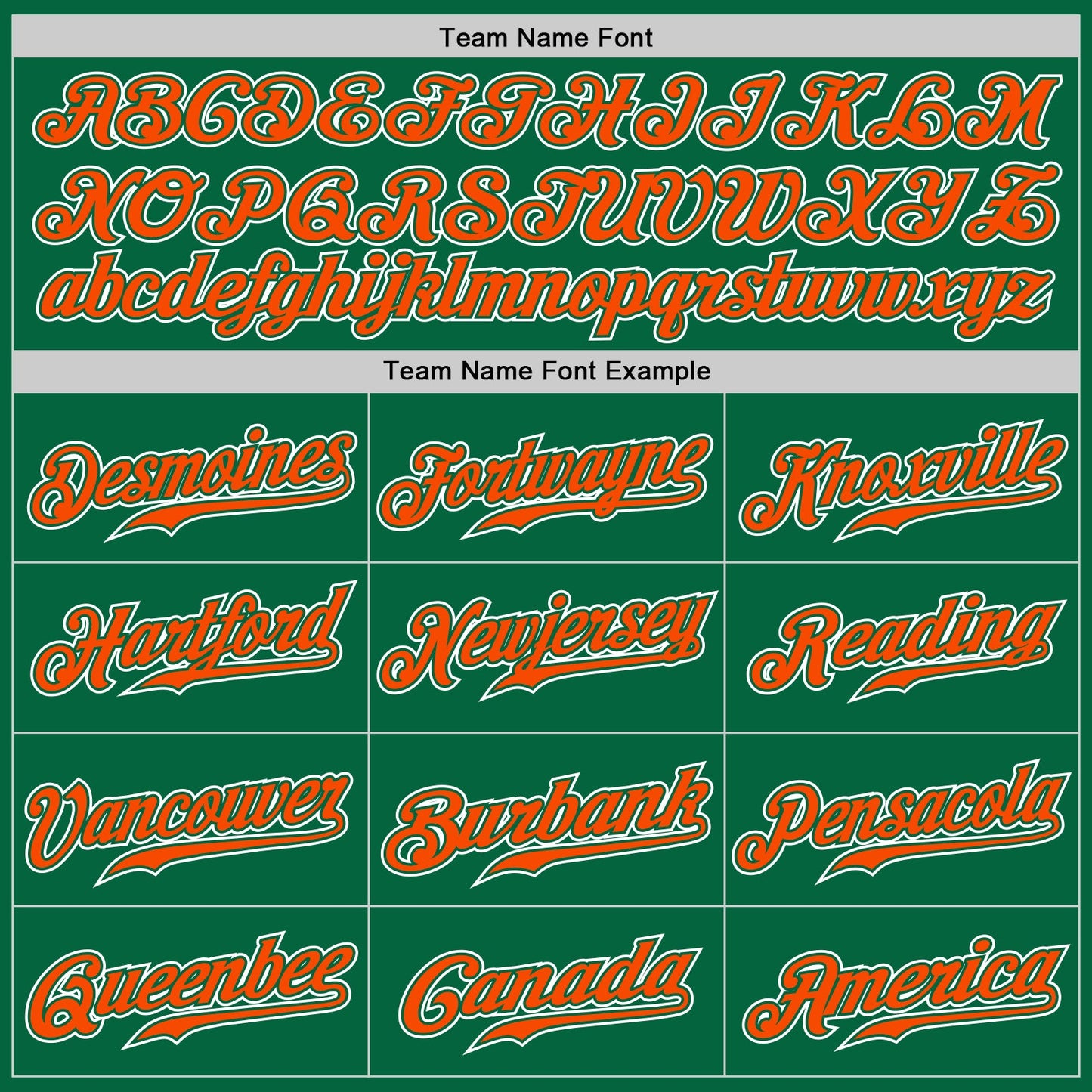 Custom Kelly Green Orange-White Authentic Gradient Fashion Baseball Jersey