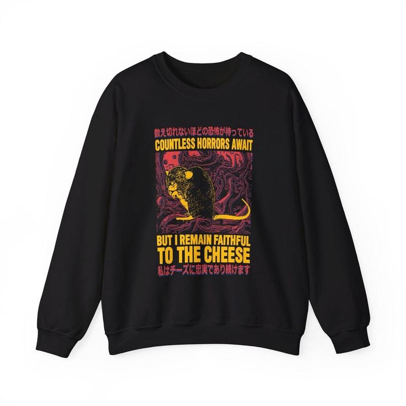 Faithful to the Cheese Vintage Japanese Rat Sweater