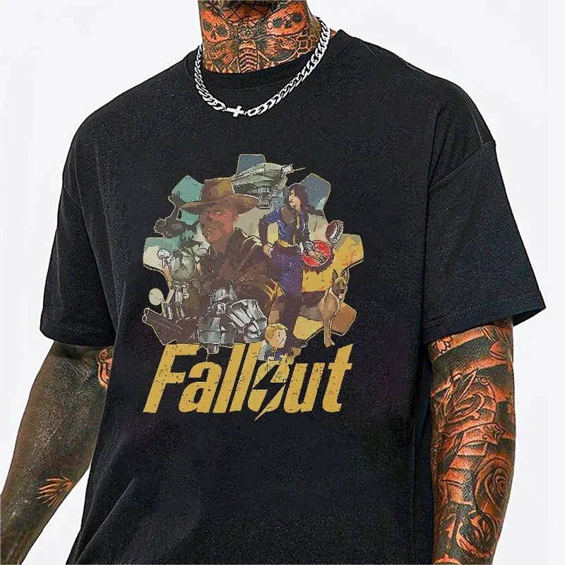 Fallout 4 TV series Graphic Tshirt, Birthday Gaming Shirt, Fallout movies shirt, cartoon sweatshirt hoodie, Fallout Series Man