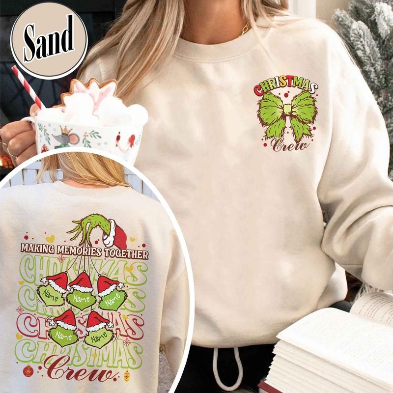 Family Christmas 2024 Making Memories Together Sweatshirt, Christmas Crew 2024 Shirt, 2024 Family Christmas Shirt, 2024 Family Christmas Pjs