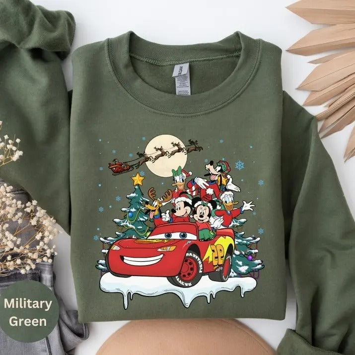 Family Christmas Name Shirt, Monogrammed Family Christmas Shirt, Merry Christmas Sweatshirt, Trending Crewneck