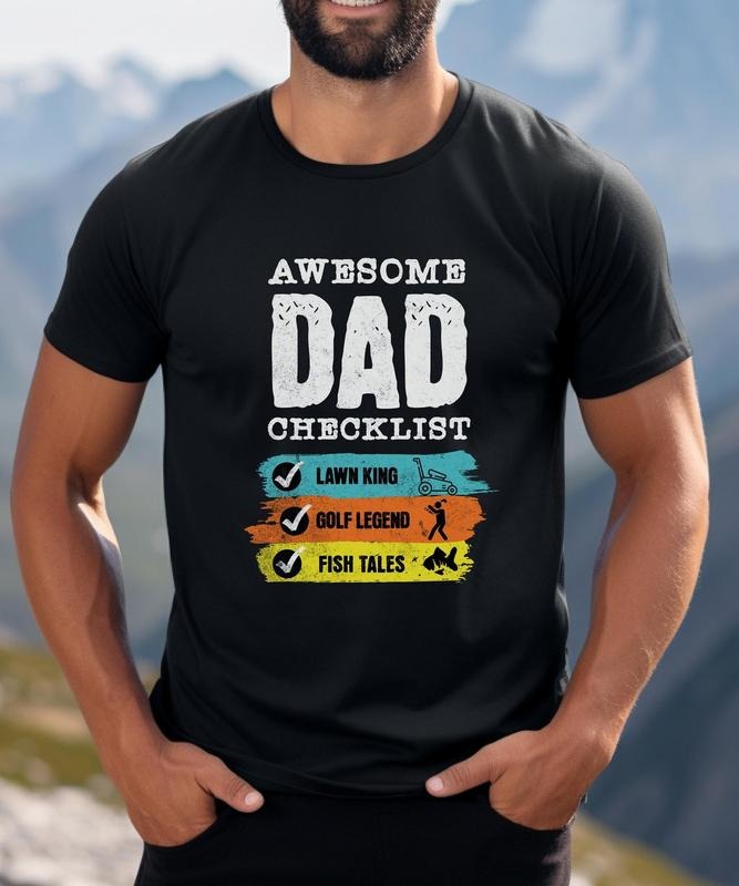 Father's Day T-Shirt, Funny Shirt for Dad, Awesome Dad T-Shirt, Gift for Dad, Gift from Daughter